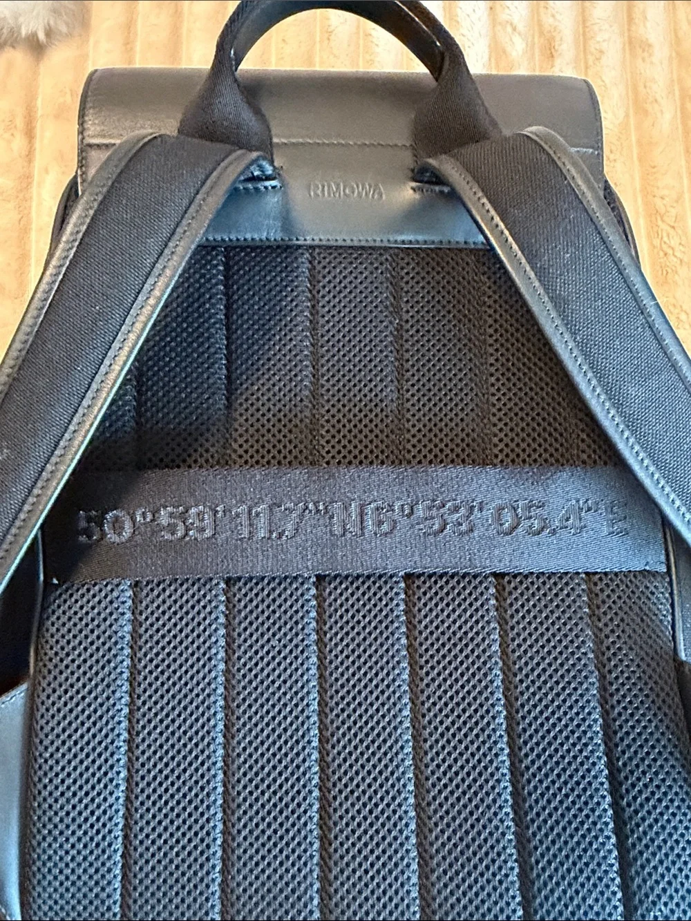 Rimowa Canvas Calfskin Never Still small backpack